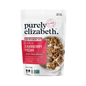 Purely Elizabeth Cranberry Pecan Ancient Grain Granola in a bowl, featuring cranberries, pecans, and mixed ancient grains.