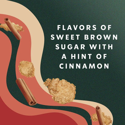 Duo Grocery Starbucks non-dairy brown sugar cinnamon flavored creamer in a bottle, creamy liquid with cinnamon and brown sugar flavoring