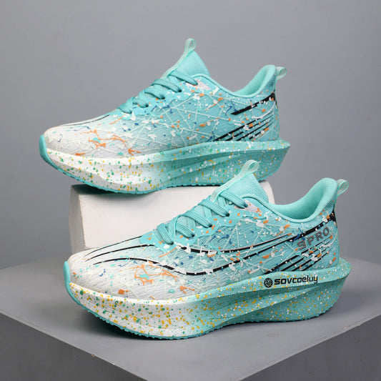 Marathon running carbon-plate noctilucent fashion sneakers by My Store