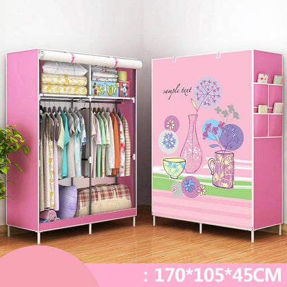 Single dormitory dust-closed wardrobe by My Store with compact storage design and enclosed doors