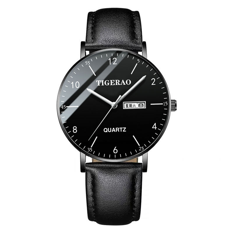 Water-resistant luminous fully automatic movement watch with a detailed analog dial and metal bracelet