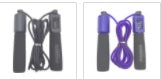 Rope skipping fitness rope by My Store with durable handles for exercise and cardio workouts