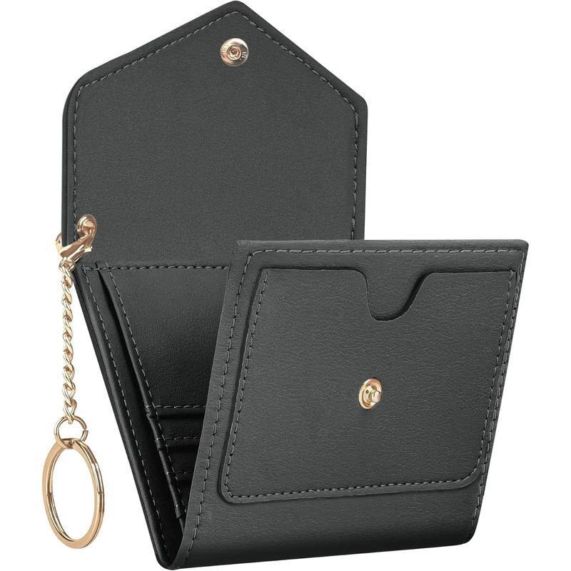 Anti-theft small wallet, short multifunctional women's purse in compact design
