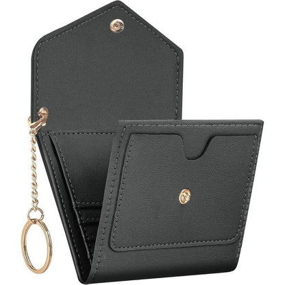 Anti-theft small wallet, short multifunctional women's purse in compact design