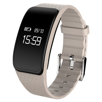 GBruno waterproof fitness tracker smartwatch band showing heart rate, blood pressure, and sleep monitoring features for kids, women, and men.