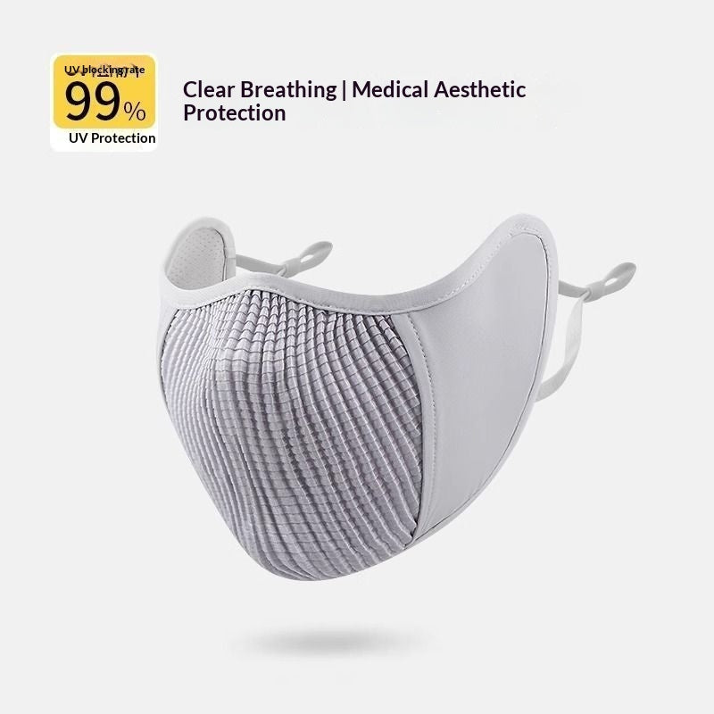 Sunscreen breathable 3D stereoscopic sunshade riding mask by My Store