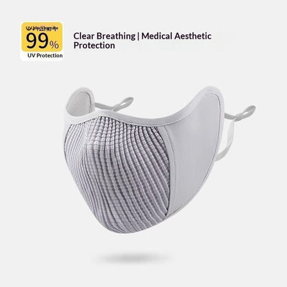 Sunscreen breathable 3D stereoscopic sunshade riding mask by My Store