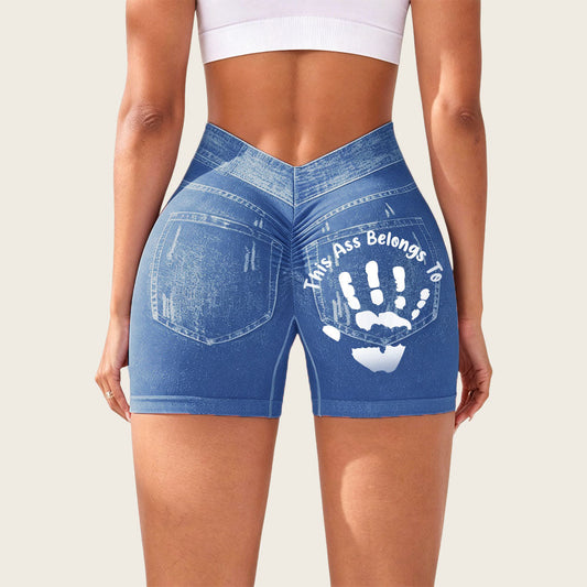 Cowboy seamless fitness cycling shorts in a sleek, form-fitting designliced