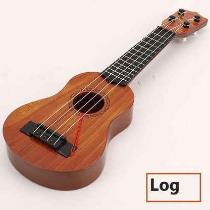 Ukulele guitar musical instrument toy by My Store, shown from the front with four strings and a colorful design