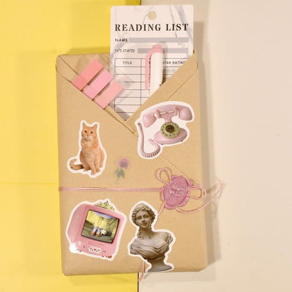 Blind date with a book gift featuring a wrapped real English book from BookishGifts