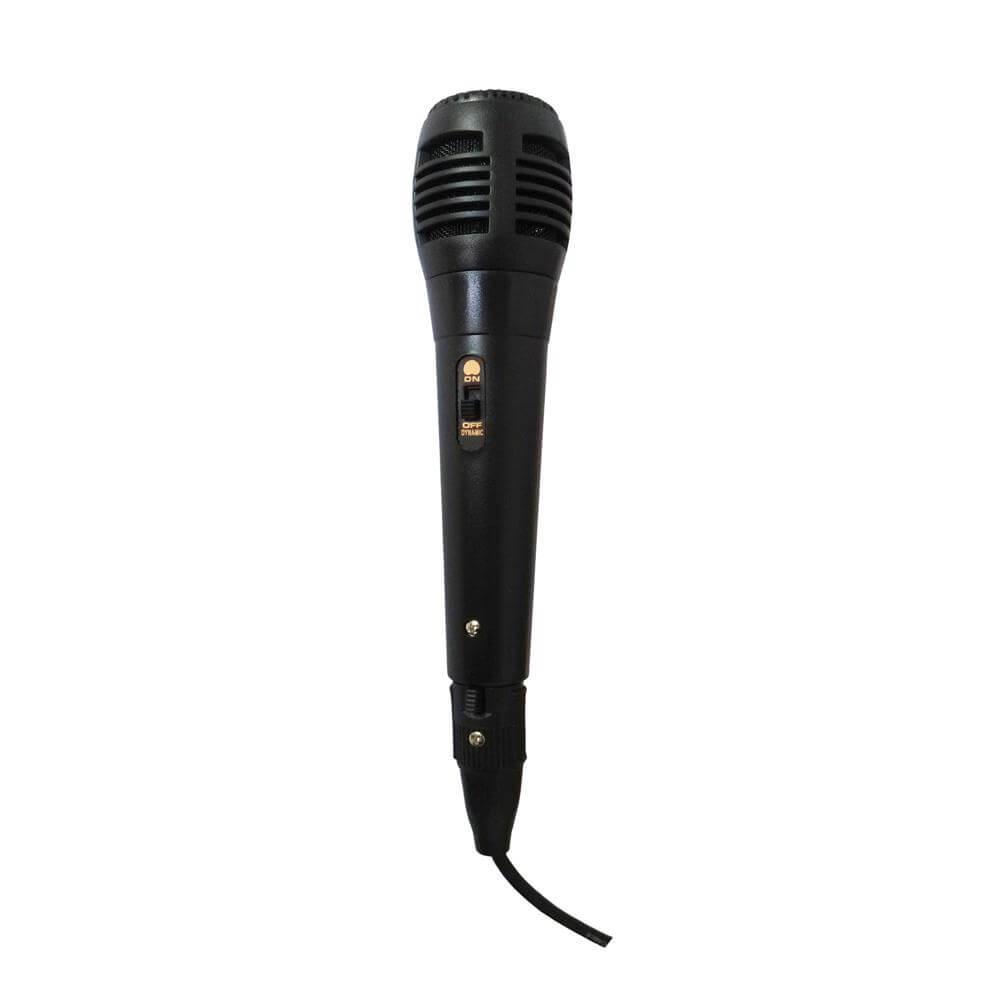 Supersonic IQ Sound 8-inch portable Bluetooth speaker with black casing and control buttons on top.