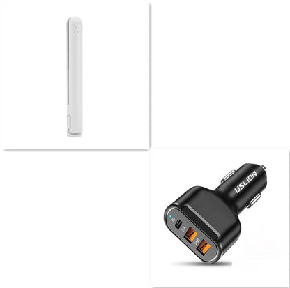 USB portable wireless hair straightener for dormitory use, compact design in view
