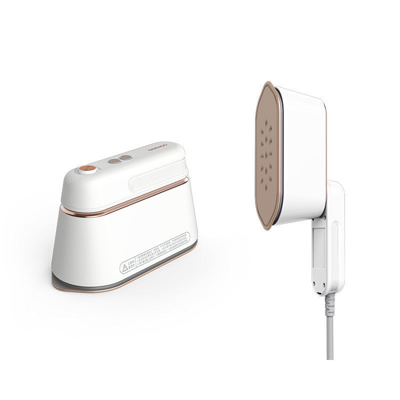 Small handheld steam iron by Sell My Stuff, ideal for ironing clothes at home or while traveling, with a compact design.