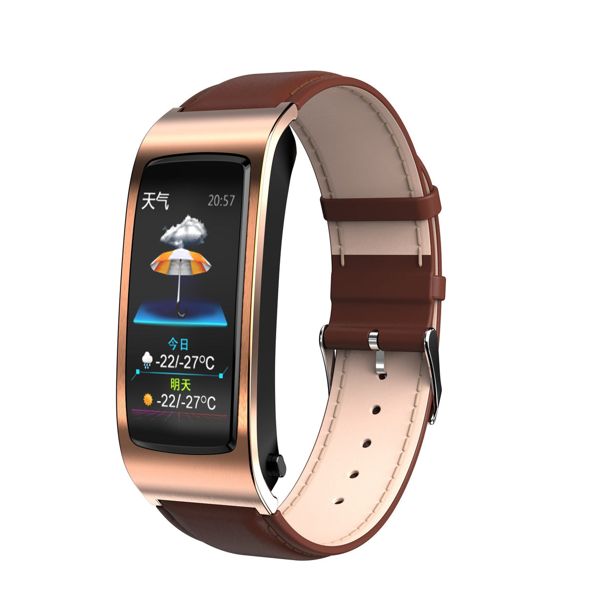 K11 call smart bracelet with screen information synchronization display