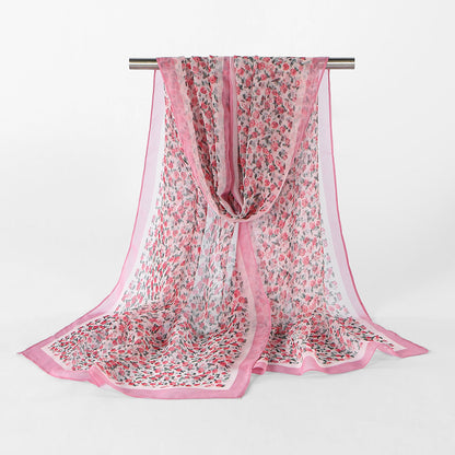Floral elegant versatile women’s fashion outer shawl by My Store