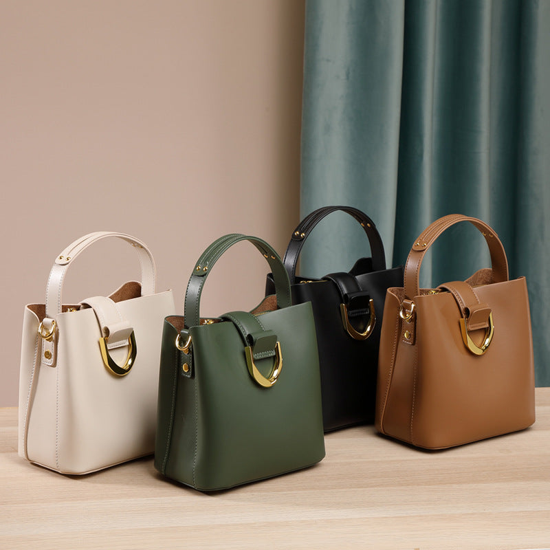 Large-capacity women's commuter handbag and crossbody bag in a versatile everyday design