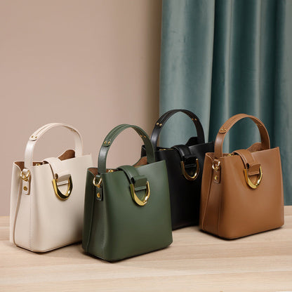Large-capacity women's commuter handbag and crossbody bag in a versatile everyday design