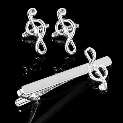 Copper note tie clip for men, fashion accessory with sleek metallic finish