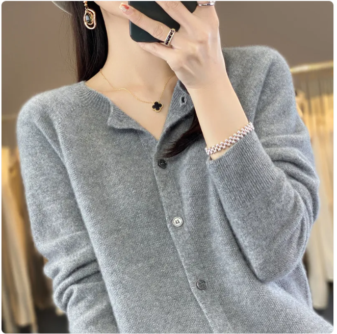 Women's Wool Cardigan
