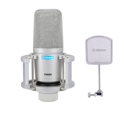 Live package condenser microphone for K song recording with microphone stand and accessories