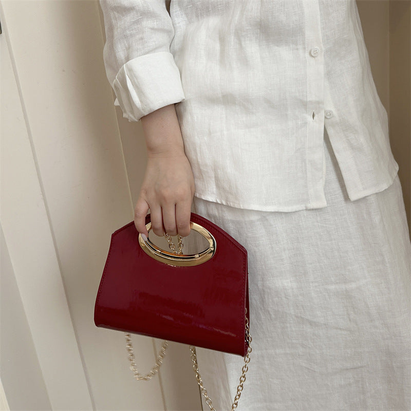 Fashionable single-shoulder handbag by My Store with a compact design and adjustable strap