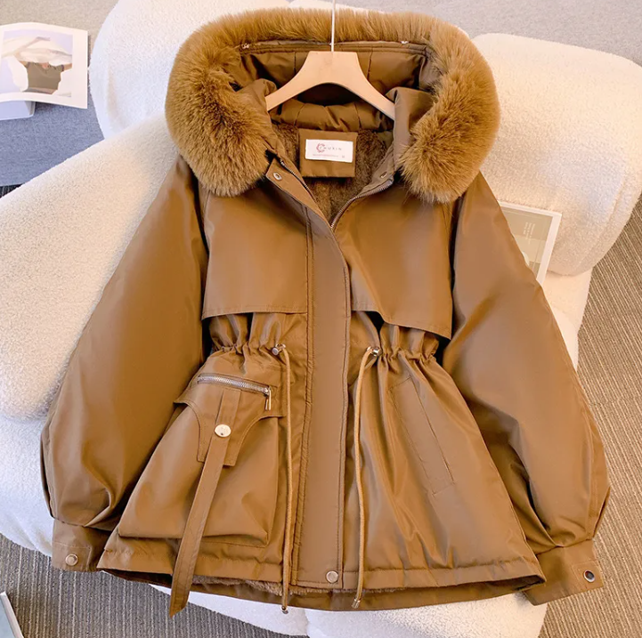 Chic Plus Size Korean Winter Coat