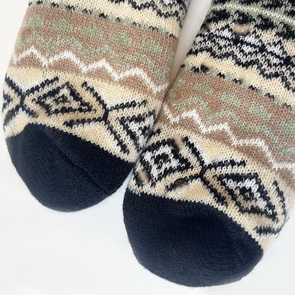 Women's coral fleece winter bed socks, soft warm ankle-length design in My Store brand.