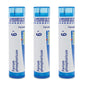 Boiron Ferrum Phosphoricum 6C homeopathic remedy for cold and flu relief, three-pack, with bottles and packaging visible.