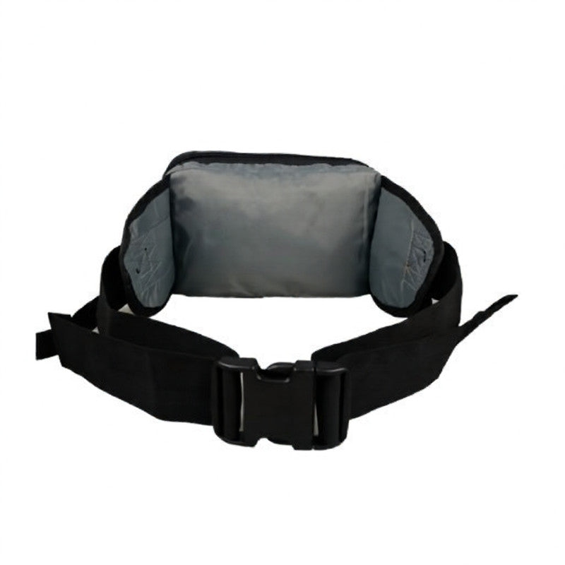 Multifunctional nylon waist bag with uniquely designed hook-and-loop closure by My Store