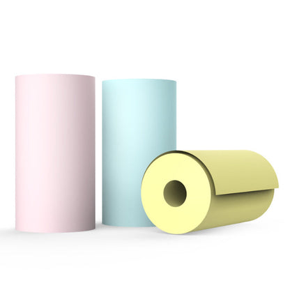 Portable mini Bluetooth WiFi thermal printer for mobile phone photos, notes, labels, and student error printing