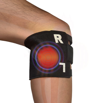 BACKUPMYFILESNOW® Kaijiely Sciatica Relief Dual Pad Brace worn around the lower back with adjustable straps and dual support pads.