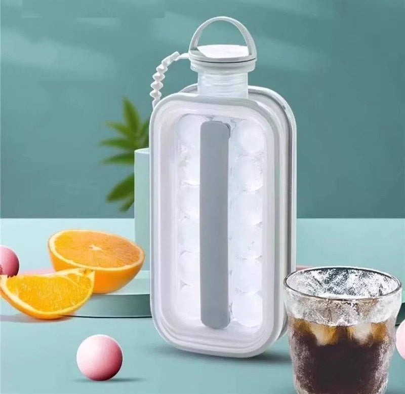 2-in-1 portable quick-release ice ball cold kettle kitchen gadget by My Store