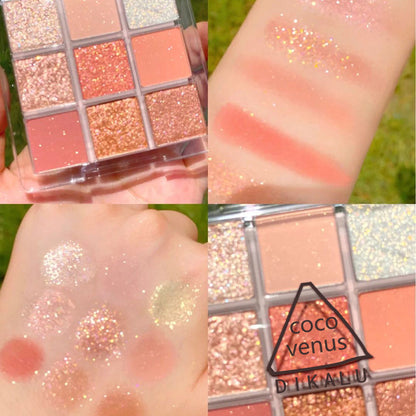 DIKALU Sunset Spectrum Eyeshadow Palette