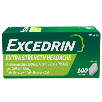 Excedrin Headache Relief Extra Strength - 100 Caplets