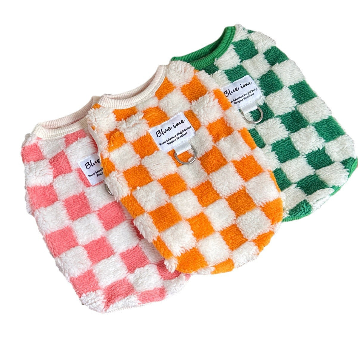 Teddy Bichon VIP cat traction vest, soft pet clothing with adjustable harness design