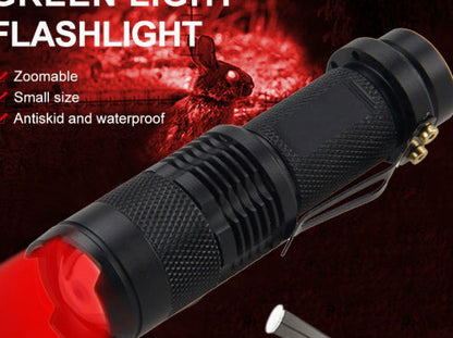 395nm 365nm flashlight detection light with dual UV wavelengths for fluorescent inspection