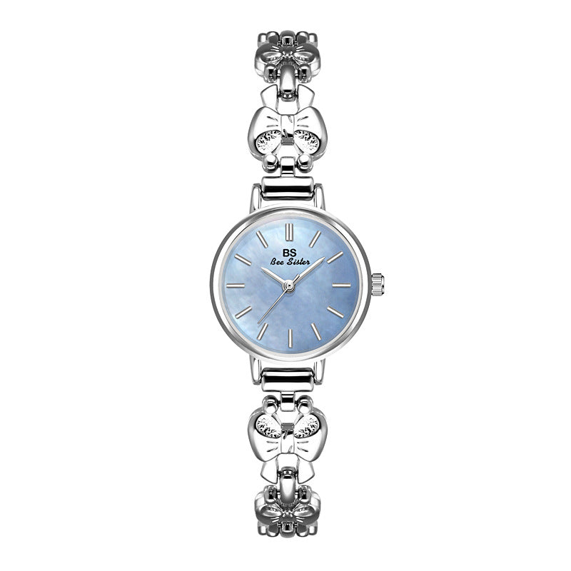 Women's French retro style watch with classic dial and elegant design