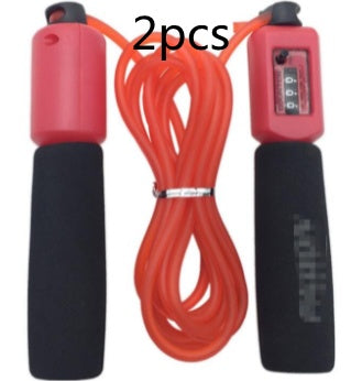 Rope skipping fitness rope with ergonomic handles, My Store brand