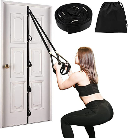 Resistance band pull rope suspension training kit with puller by My Store