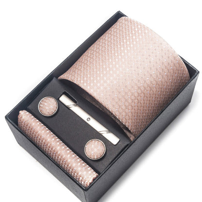 Men's polyester yarn-dyed jacquard formal tie by My Store