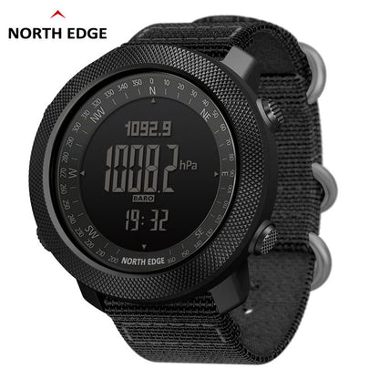 Outdoor sport smart watch for men with all-metal design, shown from the front