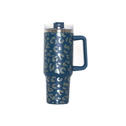 EasyOptionXY 40oz Adventure Quencher tumbler with handle, stainless steel travel water cup, vacuum insulation, stays ice cold.