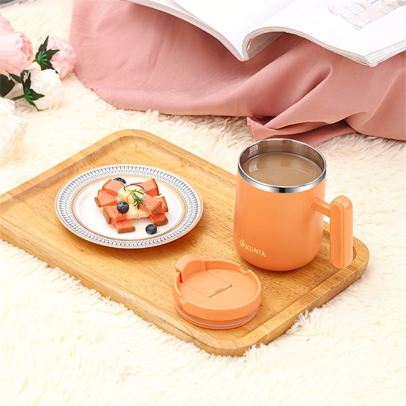 EasyOptionXY 304 stainless steel insulation cup with large capacity, durable water bottle for hot and cold beverages.