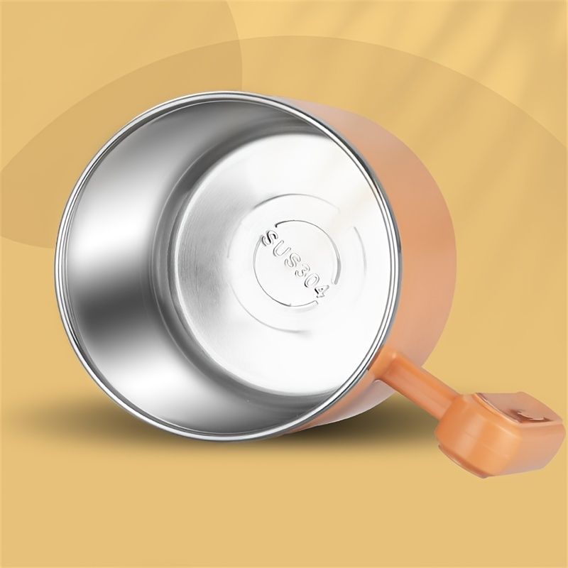 Stainless steel insulation cup by EasyOptionXY with large capacity, designed for hot and cold beverages.