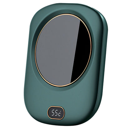EasyOptionXY electric coffee mug warmer with USB, featuring three temperature settings and auto shut-off, for tea and beverages.