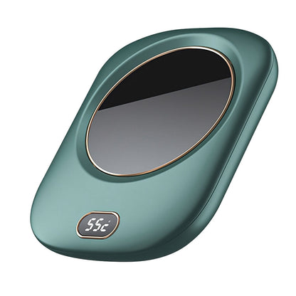 EasyOptionXY electric coffee mug warmer with USB, featuring three temperature settings and auto shut-off for tea, milk, or beverages.