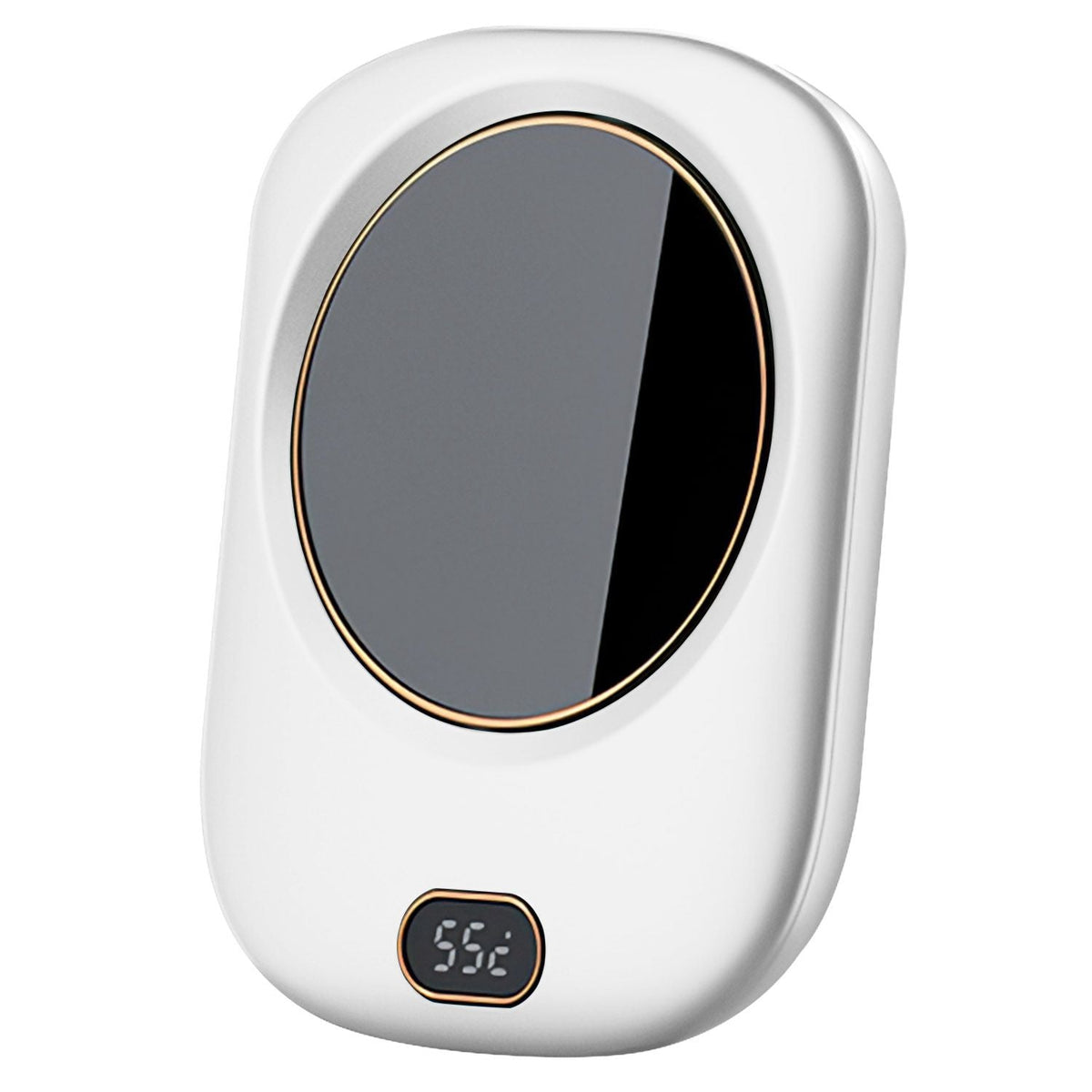 EasyOptionXY electric coffee mug warmer with USB, featuring three temperature settings and auto shut-off for keeping beverages warm.