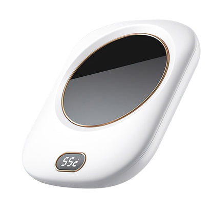 EasyOptionXY electric coffee mug warmer with USB, three temperature settings, auto shut-off, suitable for tea, milk, and beverages.