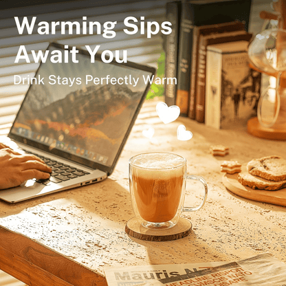 EasyOptionXY coffee mug, portable and essential for drinking water, shown with a sleek handle and clean ceramic design.