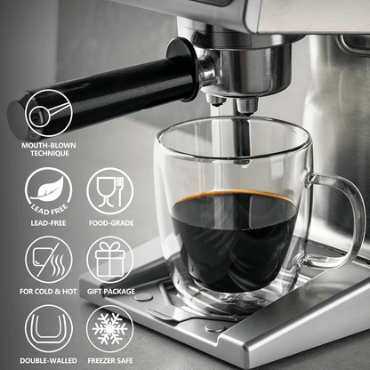 EasyOptionXY coffee mug, portable and durable, ideal for drinking water or hot beverages, with a comfortable handle.